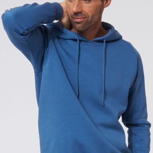 Hoodie sweat à capuche made in France rembrandt cobalt - Fil Rouge