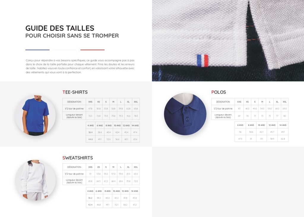Guide des tailles