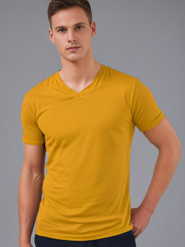 tee shirt laurent moutarde face
