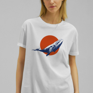 Tee-shirts unisexe Baleine Made in France - Boutique Fil Rouge