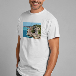 Tee-shirts unisexe Colline du Château Nice Made in France - Boutique Fil Rouge