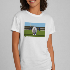 Tee-shirts unisexe Ballon de Rugby Made in France - Boutique Fil Rouge