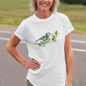 Tee-shirts unisexe Mésange Made in France - Boutique Fil Rouge
