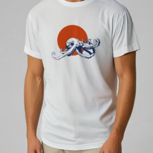 Tee-shirts unisexe Pieuvre Made in France - Boutique Fil Rouge