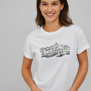 Tee-shirts unisexe Vieux-Port de Marseille Made in France - Boutique Fil Rouge