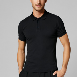 polo matt noir face