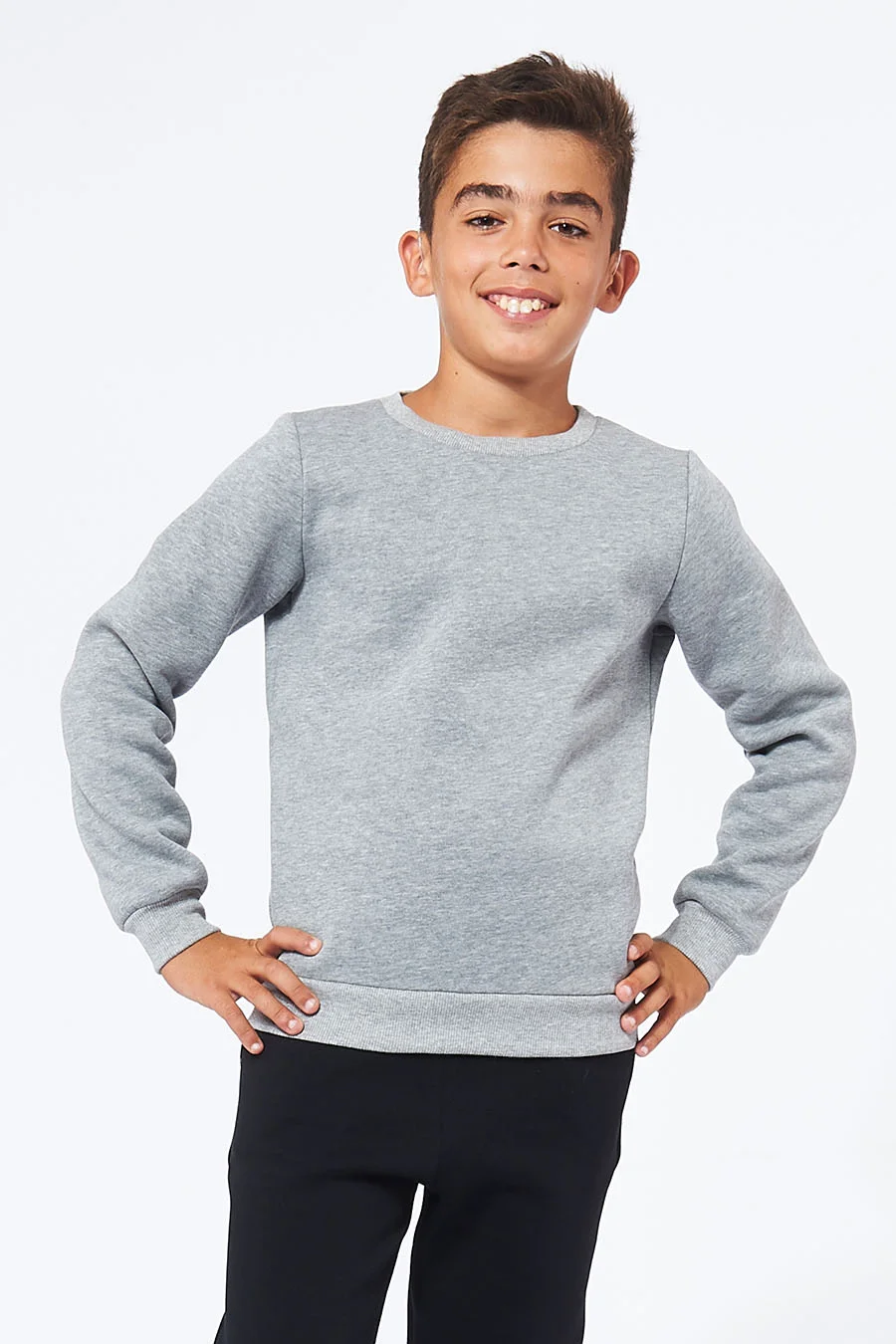 sweatshirt armand gris clair
