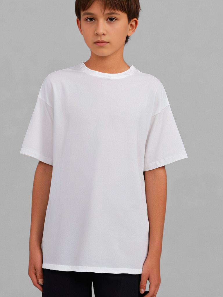 tee shirt eliott blanc face